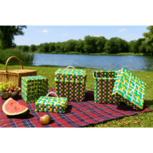 Square Gift Box - Green