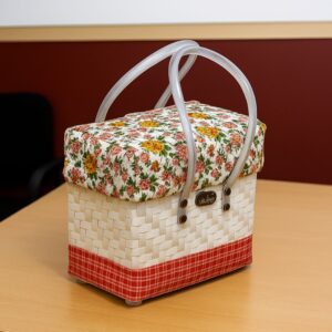 Top Flower Tiffin Bag - Ivory Muse