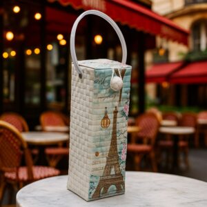 Paris Love Bottle Bag - Ivory Muse
