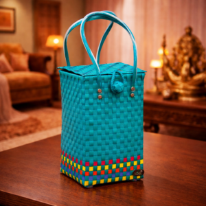 Miltons Basket - Cyan